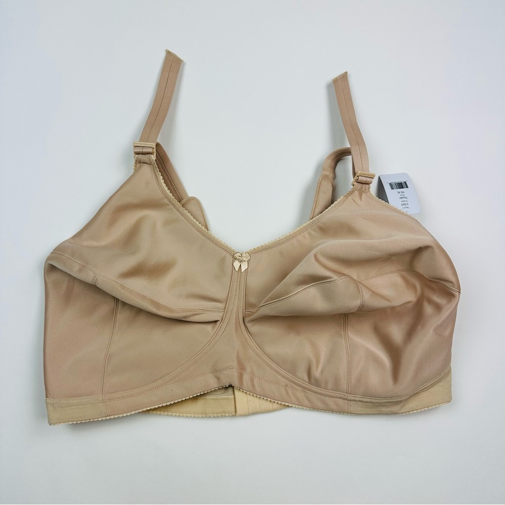Elila Kaylee Full Coverage Wire Free Bra Style 1505 Size 50K